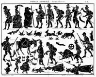 planche ombres chinoises théâtre d`ombres silhouettes marionnettes free