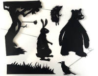 la dernière pomme conte russe ombres chinoises théâtre d`ombres silhouettes marionnettes free