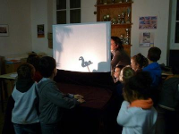 lapin terrible ombres chinoises théâtre d`ombres silhouettes marionnettes free