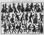 carnaval ombres chinoises théâtre d`ombres silhouettes marionnettes free