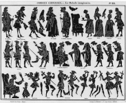le malade imaginaire planche d`ombres ombres chinoises théâtre d`ombres silhouettes marionnettes free