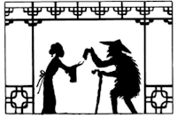 homme et femme ombres chinoises theatre d`ombres silhouettes marionnettes free