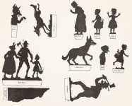 le petit chaperon rouge ombres chinoises théâtre d`ombres silhouettes marionnettes free