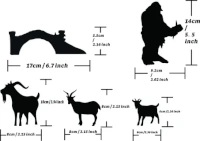 les trois boucs ombres chinoises théâtre d`ombres silhouettes marionnettes free