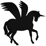 licorne pégase ombres chinoises theatre d`ombres silhouettes marionnettes free