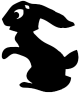 lièvre ombres chinoises théâtre d`ombres silhouettes marionnettes free