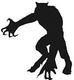 loup garou, ombre chinoise, theatre d`ombres, marionnettes, silhouette, découpage pochoir, free