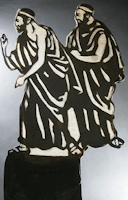 hommes ombres chinoises theatre d`ombres silhouettes marionnettes free
