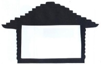 maison de bois ombres chinoises théâtre d`ombres silhouettes marionnettes free