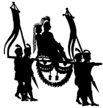 homme et femme ombres chinoises théâtre d`ombres silhouettes marionnettes free