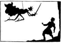 Ivan sorcier les trois flèches conte ombres chinoises theatre d`ombres silhouettes marionnettes free