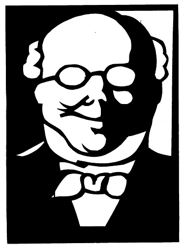 monsieur Pickwick personnage homme théâtre d`ombres ombres chinoises marionnettes silhouettes