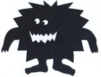 MONSTRE ombres chinoises théâtre d`ombres silhouettes marionnettes free