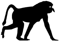 nasique singe ombres chinoises théâtre d`ombres silhouettes marionnettes free