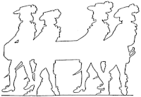 homme ombres chinoises théâtre d`ombres silhouettes marionnettes free