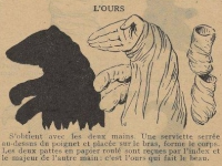 ours ombres chinoises théâtre d`ombres silhouettes marionnettes free