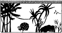paon animal décor ombres chinoises theatre d`ombres silhouettes marionnettes free