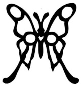 papillon ombres chinoises théâtre d`ombres silhouettes marionnettes free