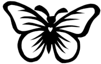 papillon ombres chinoises théâtre d`ombres silhouettes marionnettes free