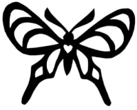 papillon ombres chinoises théâtre d`ombres silhouettes marionnettes free