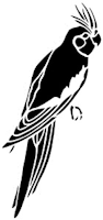 perroquet, ombre chinoise, theatre d`ombres, marionnettes, silhouette, découpage pochoir, free