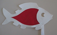 poisson, ombre chinoise, theatre d`ombres, marionnettes, silhouette, découpage pochoir, free