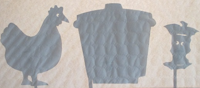 poule, poubelle, trognon de pomme, ombre chinoise, theatre d`ombres, marionnettes, silhouette, découpage pochoir, free