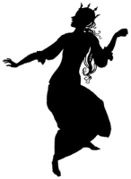 femme ombres chinoises théâtre d`ombres silhouettes marionnettes free