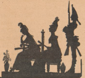 princesse femme soldat ombres chinoises théâtre d`ombres silhouettes marionnettes free