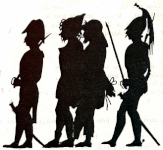 hommes ombres chinoises théâtre d`ombres silhouettes marionnettes free