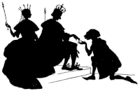 hommes femme ombres chinoises théâtre d`ombres silhouettes marionnettes free
