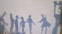 hommes ombres chinoises théâtre d`ombres silhouettes marionnettes free