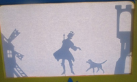 homme chien ombres chinoises théâtre d`ombres silhouettes marionnettes free