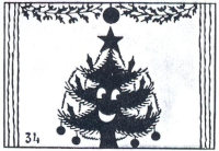 sapin ombres chinoises théâtre d`ombres silhouettes marionnettes free