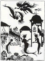 sirènes ombres chinoises théâtre d`ombres silhouettes marionnettes free