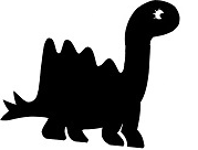 dinosaure, stégosaure, ombres chinoises théâtre d`ombres silhouettes marionnettes free