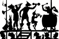tapin le lievre, saynete, ombre chinoise, theatre d`ombres, marionnettes, silhouette, découpage pochoir, free