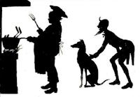 tapin le lievre, saynete, ombre chinoise, theatre d`ombres, marionnettes, silhouette, découpage pochoir, free