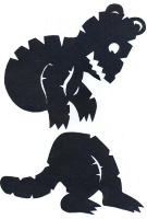 tigre ombres chinoises théâtre d`ombres silhouettes marionnettes free