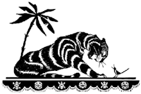 tigre pie ombres chinoises theatre d`ombres silhouettes marionnettes free