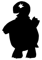 tortue animal ombres chinoises théâtre d`ombres silhouettes marionnettes free