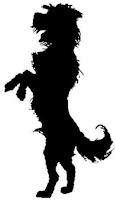 chien, ombre chinoise, theatre d`ombres, marionnettes, silhouette, découpage pochoir, free