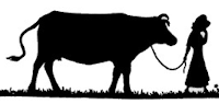 femme, vache, ombre chinoise, theatre d`ombres, marionnettes, silhouette, découpage pochoir, free