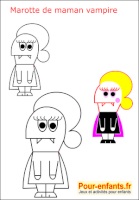 vampire femme ombres chinoises théâtre d`ombres silhouettes marionnettes free