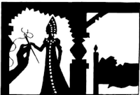 Ivan vassilissa les trois flèches conte ombres chinoises theatre d`ombres silhouettes marionnettes free
